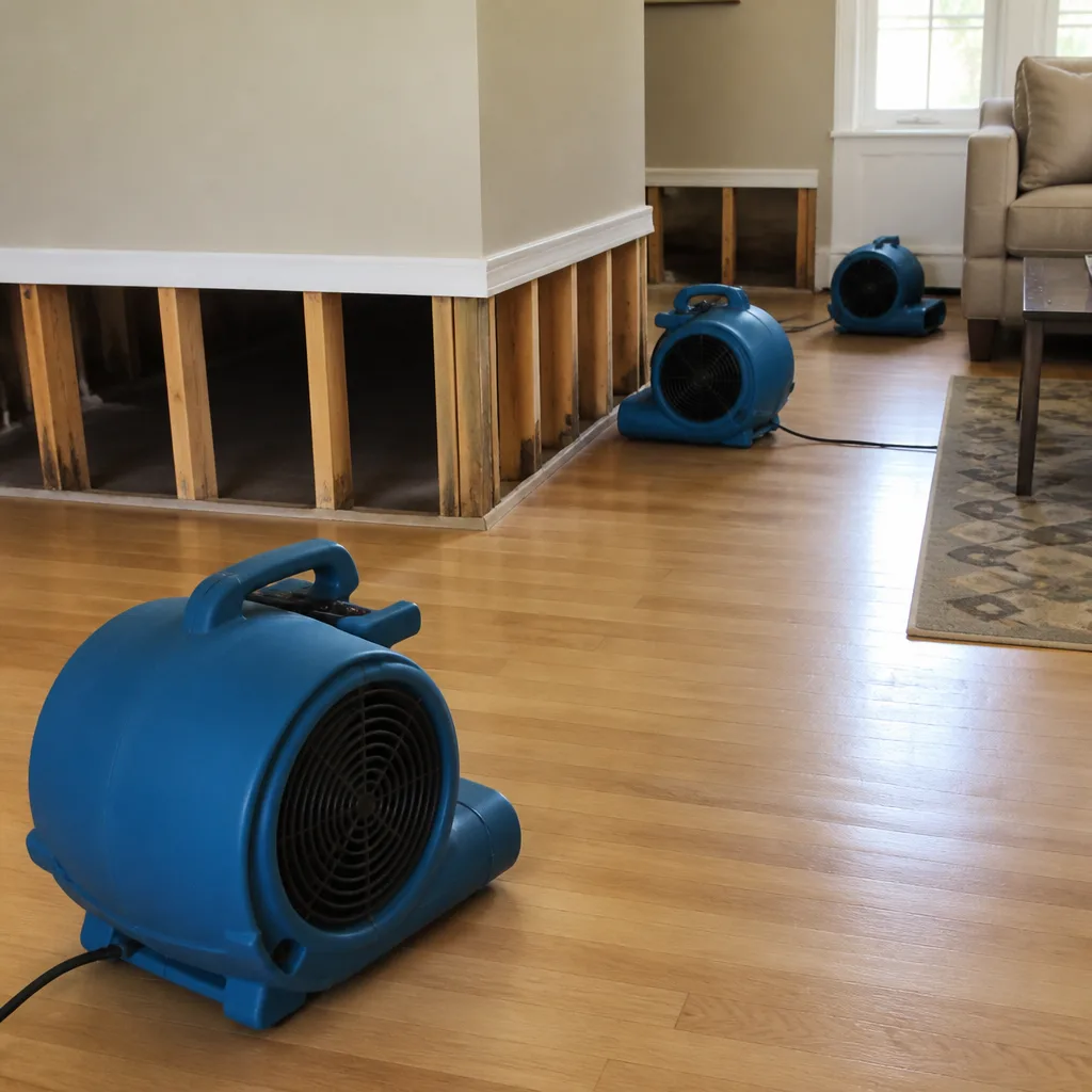 Water damage drying